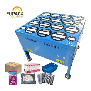Automatic Sorting System for Cardboard Boxes on Conveyor Pivot Sorter