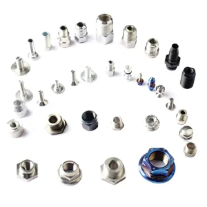 Custom Non-Standard Aluminum Brass Stainless Steel Micro Lead Spring Ground Bolt Screws Nuts Fasteners