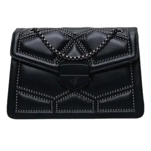 China Diamond Quilting Leather Chain Shoulder Bag Manufacturers, Factories