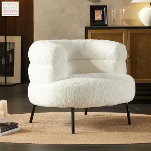 Woolen Accent Chair