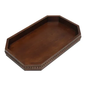 Bandeja de Madeira Decorativa