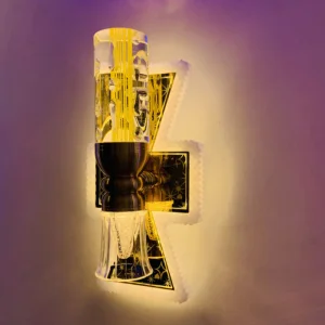 Luminous Constellation Base Wall Light Crystal Tassels Decoration Courtyard Wall Lamp Landscape Porch Exterior Lantern
