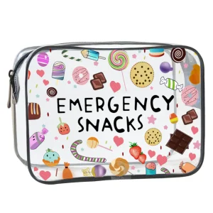 Accept Custom LOGO PVC Transparent Water Resistant Portable Cosmetic Bag