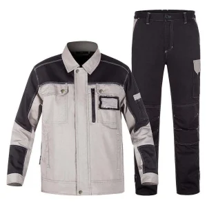 Ropa de trabajo protectora reflectante personalizada de alta visibilidad y resistencia a la abrasión para plantas de aluminio