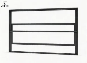 High Quality Commercial Lifting Window for Office Building with Electric Lift Window and Heat Insulation Windproof Modern Design