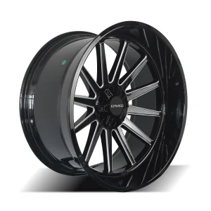 Deep Dish 24X12 Inch Et-44 5X127 5X150 6X135 6X1397 Alloy Wheel Offroad Pickup Truck Rims