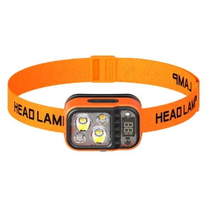 China High-Quality Outdoor Mini Usb C Headlamp Led Rechargeable Sensor with Red Light For Camping Suppliers, Exporters