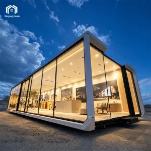 Prefab Smart Home System Modern Modular House Tech