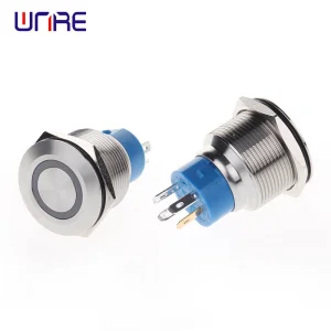 China 22F ring type with light, normally closed, normally open, self-locking reset Manufacturer, Factories