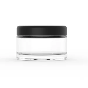 Custom 200g Round Empty Glass Jar