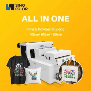 Sinocolor 2/4 Official I1600 I3200 Heads Neon Color 30cm 40cm 60cm Dtf T-Shirt Printers for Small Business at Home