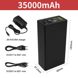 24V 35ah China Manufacturers Wholesale Li-ion Batteries Pack Fast Charging Lithium Ion Battery Price for Electric Appliance