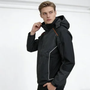 Hot Sale OEM Manufacturer Coldproof Reflective Strips Custom Winter Parka