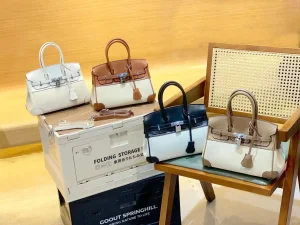 Bolsa de Lona y Cuero Personalizada para Mujeres