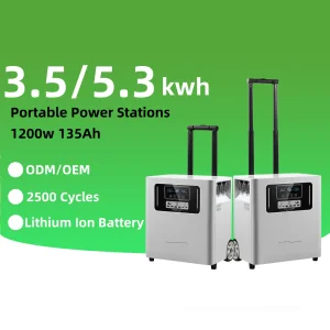 3.5KWH 5.3KWH Portable Solar Power Station