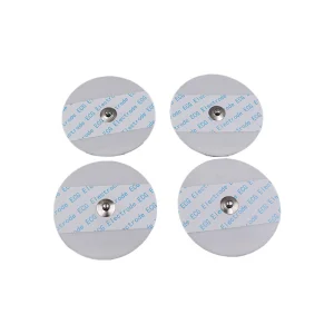 Medical Manufacturing OEM Snap Self Adhesive Disposable Electrode Patch Pads ECG Electrodes