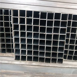 Black Square Steel Tube for Mexico Construction