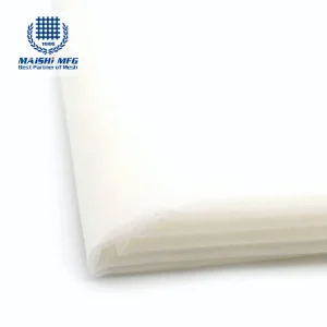 White 100 Micron Polyester Silk Fabric Filter Cloth