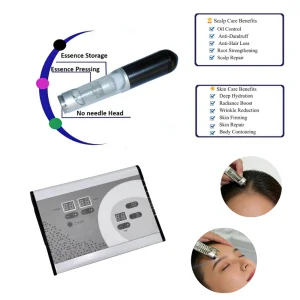 Home Use Beauty Equipment Head Spa No Needle Injection Device Microcurrent Electroporation MesotherapyFace Lifting Machine