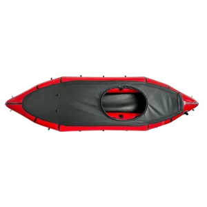 Single Packraft: 9.8 ft Length, 35.4 in Width, 11.4 in Tube Diameter