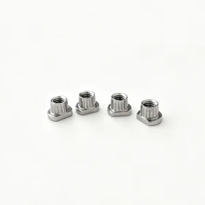 SUS321 Rebite de Aço Inoxidável com Estrias M4 Parafuso Não Padrão Usinado em CNC