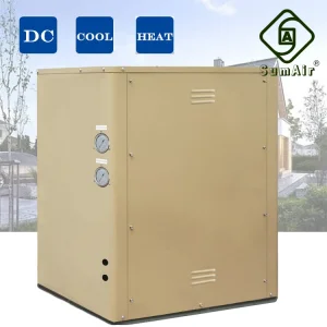 High Efficient Low Noise 12kw R290 R32 R454b House Heating Cooling Geothermal Ground Water Source Dhw DC Inverter Heat Pump Water Heater Boiler