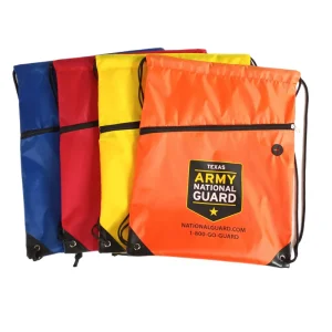 Customized Promotional Gym Sack Drawstring Bags