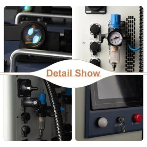 Advanced 300W Laser Cleaning System for Surface Restoration