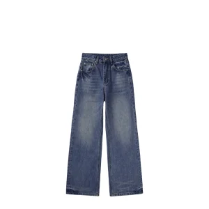 Women's Jeans Mid Rise Straight Leg