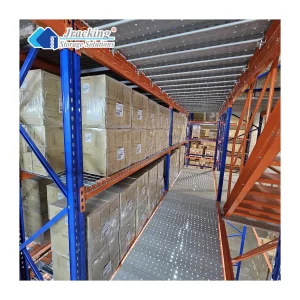 Premium Industrial Storage Stacking Shelves Racks Heavy Duty Steel EU Pallet Racking System for Logistics Warehouses