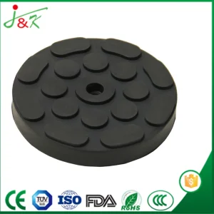 Machines Vibration with Seismic Cushioning Slip and Sliencing Rubber Pad