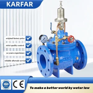 Hydro Control Emergency Open Pressure Sustaining Pressure Relief Valve (GL500X)