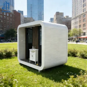 Innovative Smart Mobile House Design Apple Cabin Modular Building Heat Insulated Moisture Proof Commercial Homestay Resort Chalet