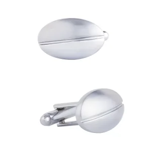 Simple Silver Cufflinks