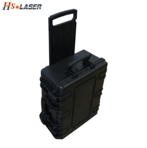 Mobile Compact Laser Cleaning System 300W 200W for Chemical Plant Pipeline Maintenance