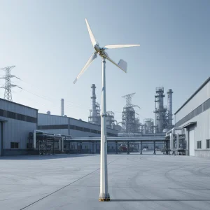Deming DMW-5KW Factory Price 5000W Small Wind Turbine 5m/6m Rotor Diameter 380V Wind Power Generator for Home Use