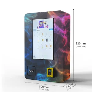 Good Value 21.5 Inch Touch Wall Mounted Vending Machine Smart Self-Service Tobacco Digital ID Card Reader Vending Machine