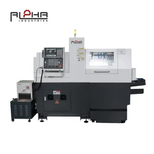 Efficient Swiss-Type CNC Lathe for High Volume Production of Precision Parts