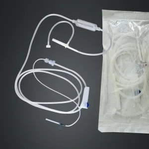 Juego de infusión veterinaria con aguja para el cuidado de animales