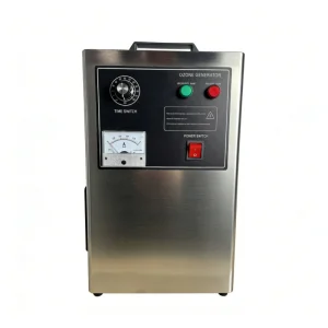 Gerador de Ozônio Móvel de Duplo Propósito 20g/H Esterilizador Industrial de Ar e Água Máquina de Desinfecção Portátil para Hotel Hospital