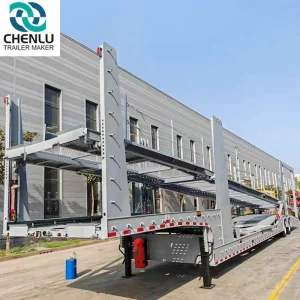 2 Axle European Standard Car Transport Trailer 8 Car Transport Semi-Trailer 3 Axle Car Carrier Trailer
