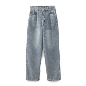 Jeans Clássicos Estilosos de Cintura Média para Mulheres