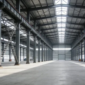 Prefabricated Steel Structure Construction Product for Custom Industrial Warehouse Workshop Metal Frame Building