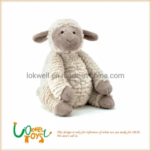 Customized Lovely Giant Lamb Plush Toy Stuffed Animal Soft Sheep Doll