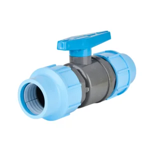 China 1.1/2'' Double Union PVC Ball Valve Manufacturers, Supplier