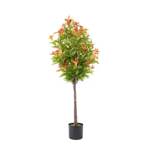 Faux Photinia Decoration