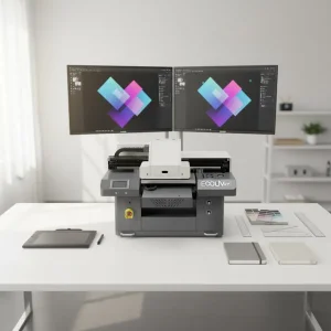 4060 UV Printer with I1600 Printhead and Auto Scan Function