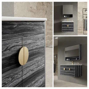 Sustainable Eco-Friendly Aluminum Bathroom Vanity