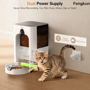 APP Controlled Feeder Tank with Large Capacity and Laser Toy Pet Products