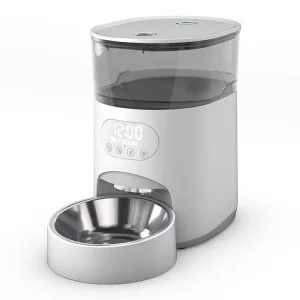 Automatic Cat Feeders, 4L Cat Dry Food Dispenser